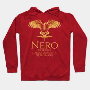 Ancient Roman Emperor Nero - History Of Rome - SPQR Hoodie